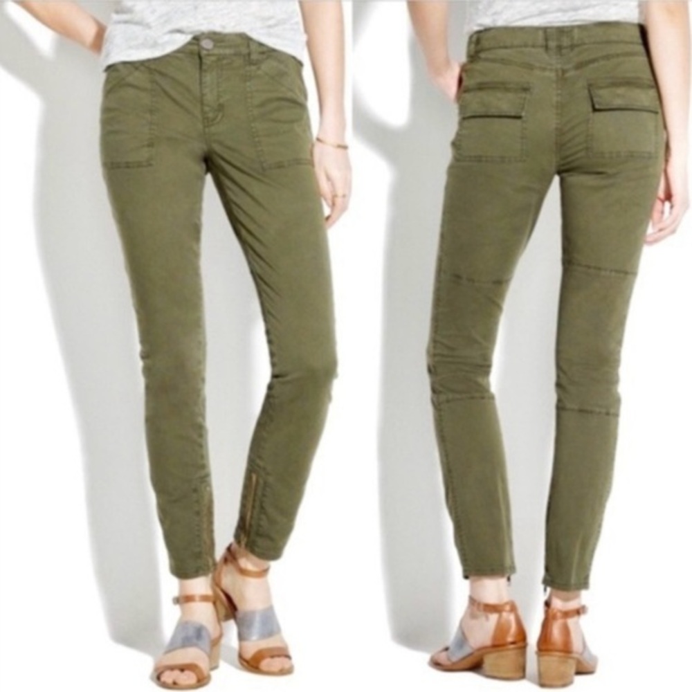 Madewell Utility Fatigue‎ Pants Olive Green Size 29